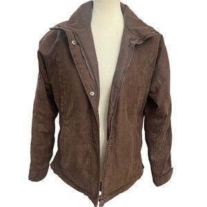 Outback Trading Co Brown Women's Suede like Jacket